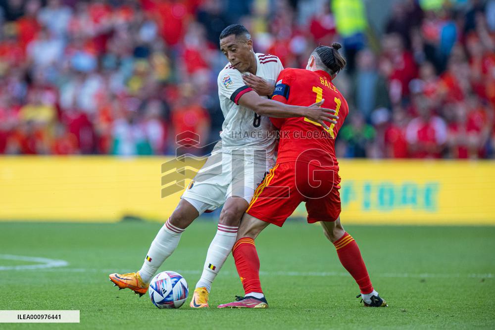 (SP)BRITAIN-CARDIFF-FOOTBALL-UEFA NATIONS LEAGUE-WALES VS BELGIUM