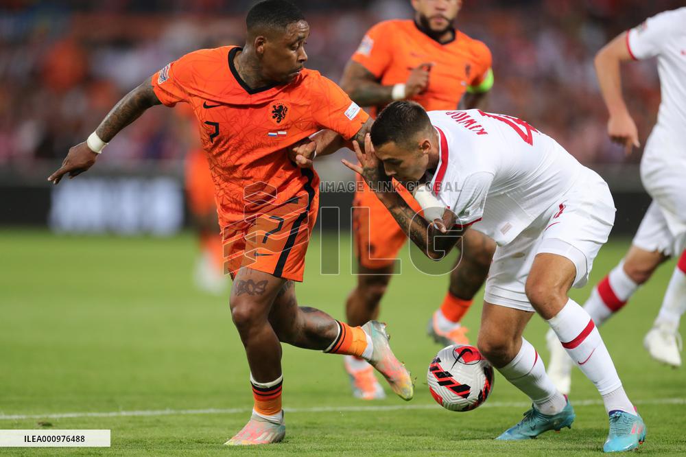 (SP)THE NETHERLANDS-ROTTERDAM-FOOTBALL-UEFA NATIONS LEAGUE-THE NETHERLANDS VS POLAND