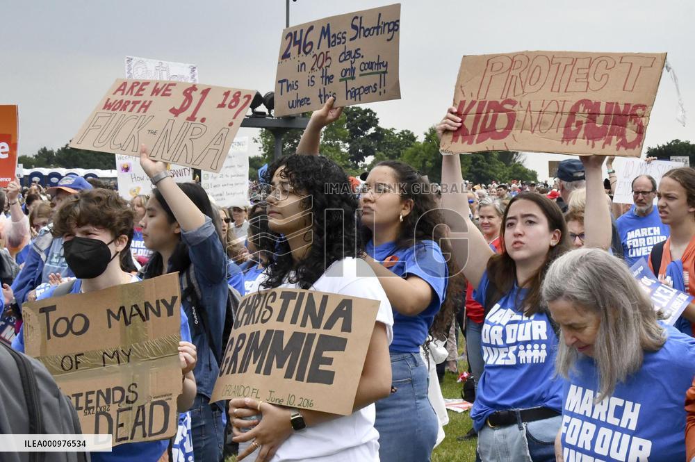 Gun control rally in Washington