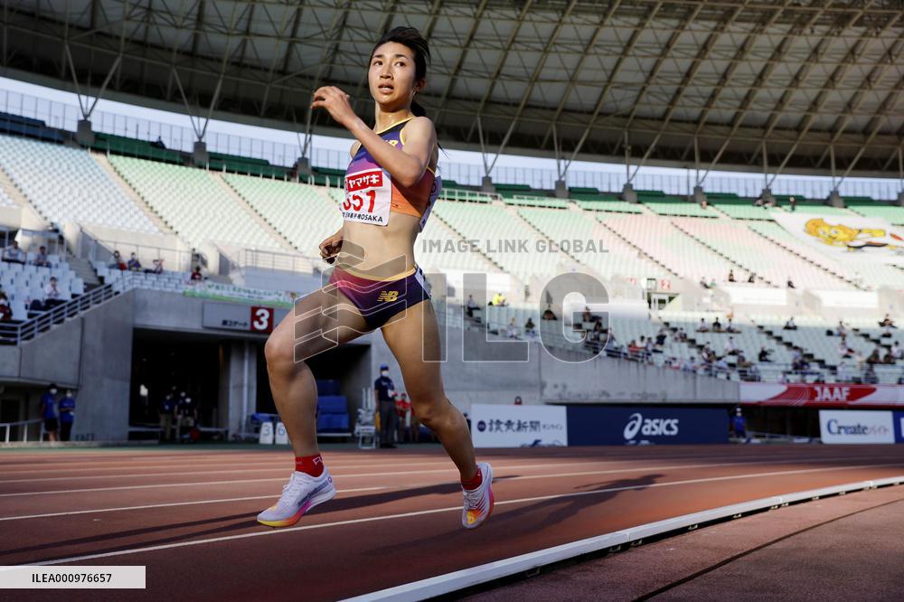 Athletics: Japanese national c'ships