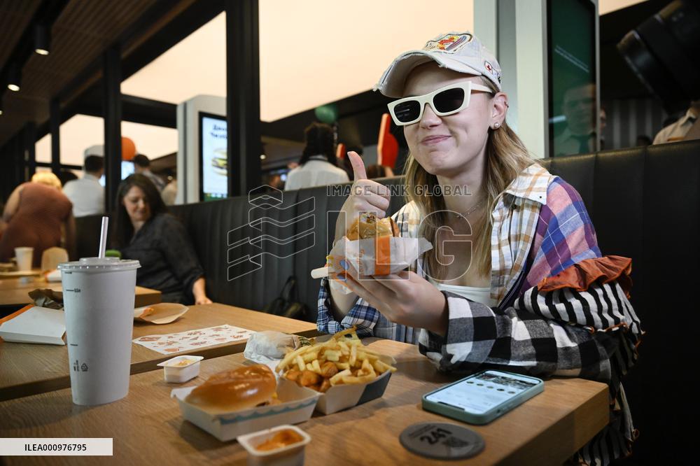 RUSSIA-MOSCOW-MCDONALD'S SUCCESSOR-OPEN