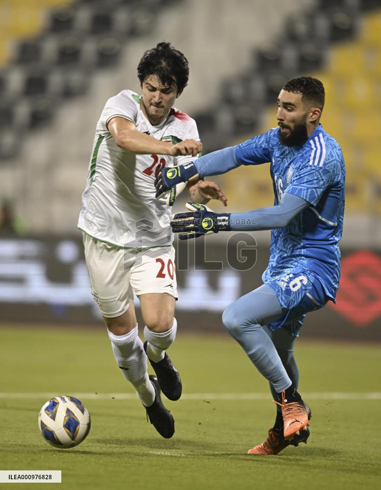 (SP)QATAR-DOHA-ALGERIA-IRAN-FOOTBALL-INTERNATIONAL FRIENDLY