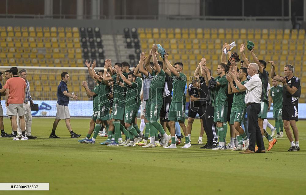 (SP)QATAR-DOHA-ALGERIA-IRAN-FOOTBALL-INTERNATIONAL FRIENDLY