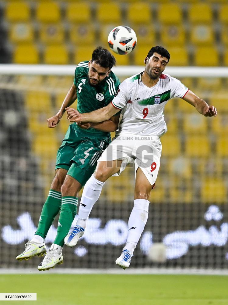 (SP)QATAR-DOHA-ALGERIA-IRAN-FOOTBALL-INTERNATIONAL FRIENDLY