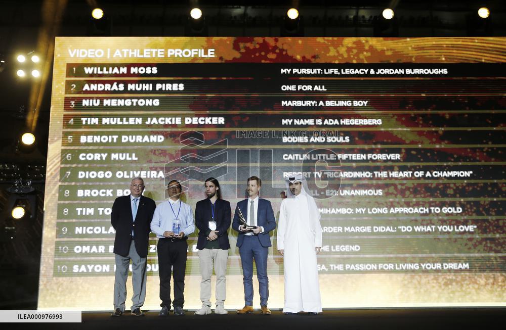 (SP)QATAR-DOHA-AIPS-SPORTS MEDIA-AWARDING CEREMONY