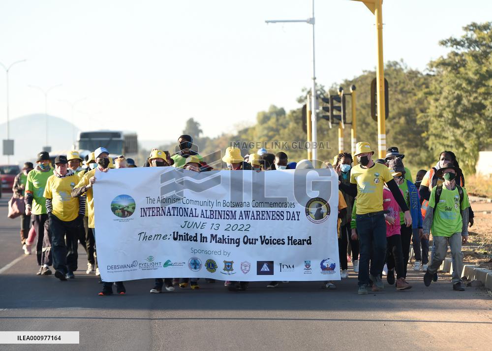 BOTSWANA-GABORONE-INTERNATIONAL ALBINISM AWARENESS DAY