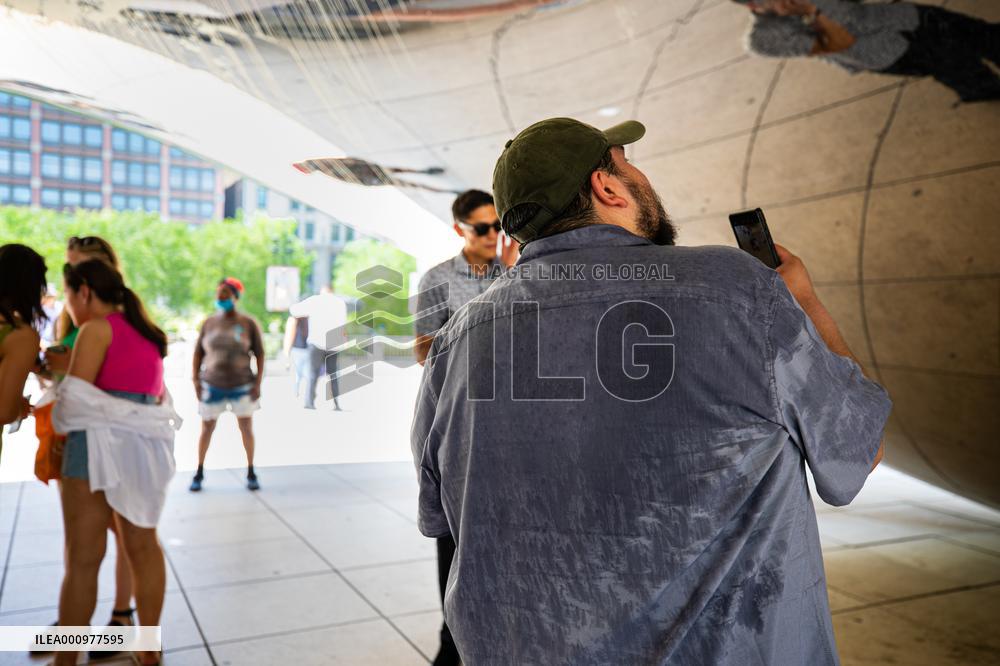 U.S.-CHICAGO-HEAT WAVE