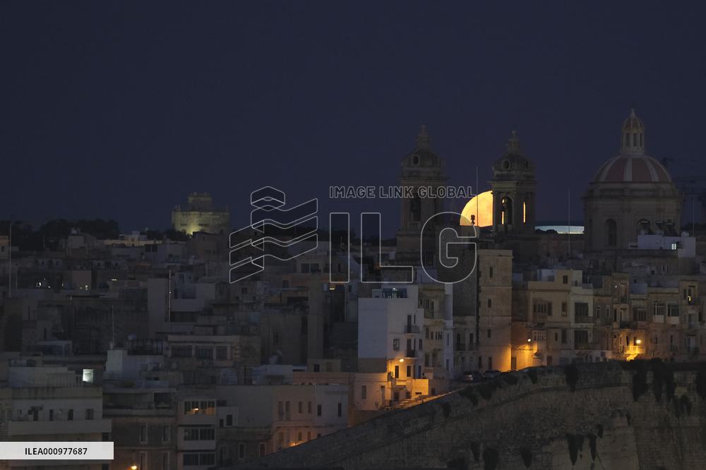 MALTA-FLORIANA-SUPERMOON