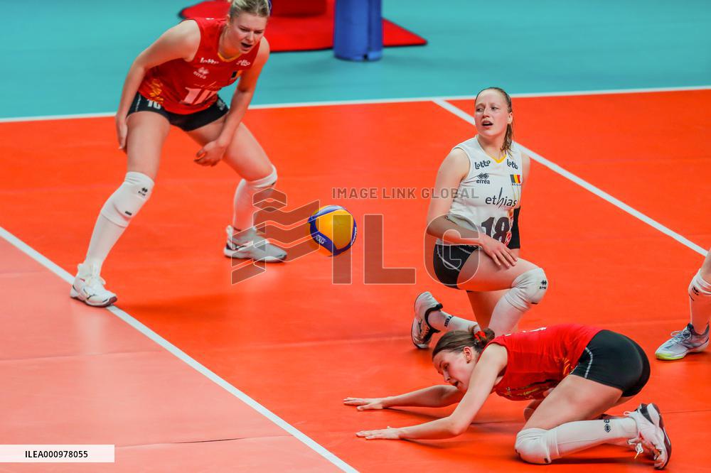 (SP)PHILIPINES-QUEZON CITY-VOLLEYBALL-NATIONS LEAGUE-CHINA VS BELGIUM