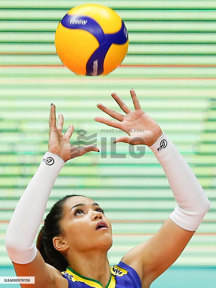 (SP)BRAZIL-BRASILIA-VOLLEYBALL-FIVB NATIONS LEAGUE-WOMEN-DOM VS TUR