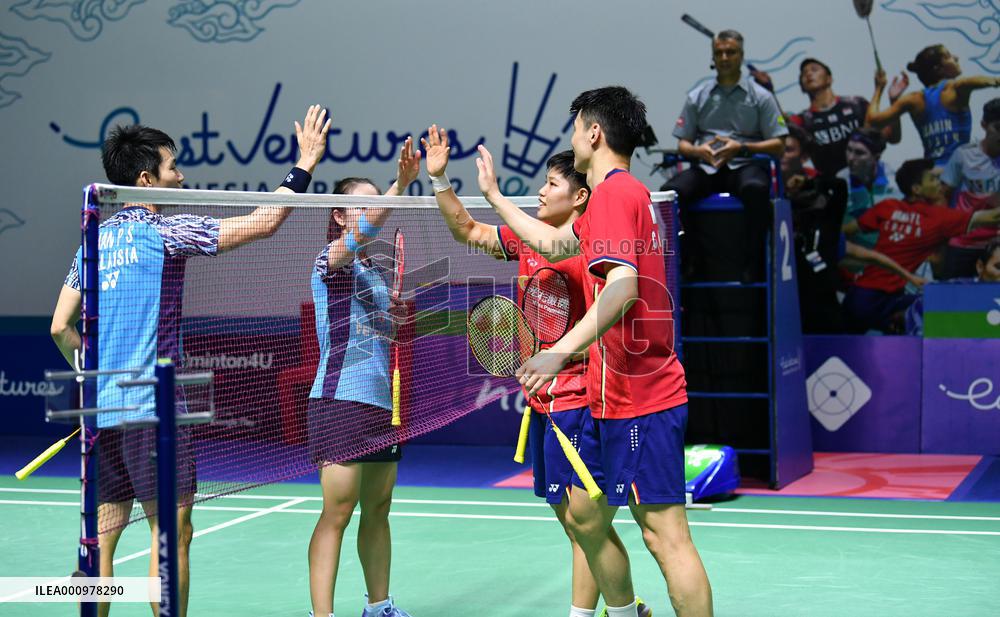 (SP)INDONESIA-JAKARTA-BADMINTON-INDONESIA OPEN 2022-MIXED DOUBLES
