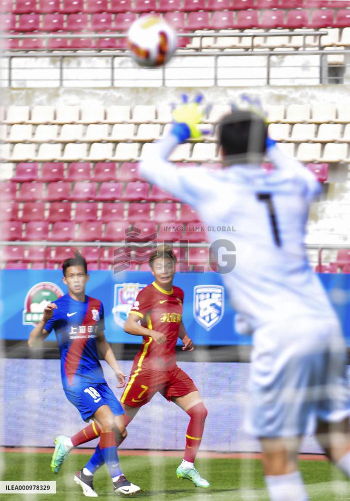 (SP)CHINA-DALIAN-FOOTBALL-CSL-HEBEI VS SHANGHAI SHENHUA (CN)