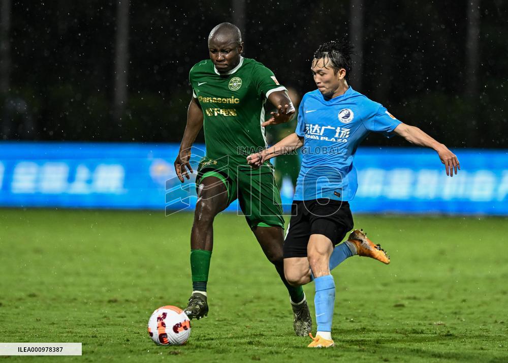 (SP)CHINA-HAIKOU-FOOTBALL-CSL-DALIAN PRO VS ZHEJIANG (CN)