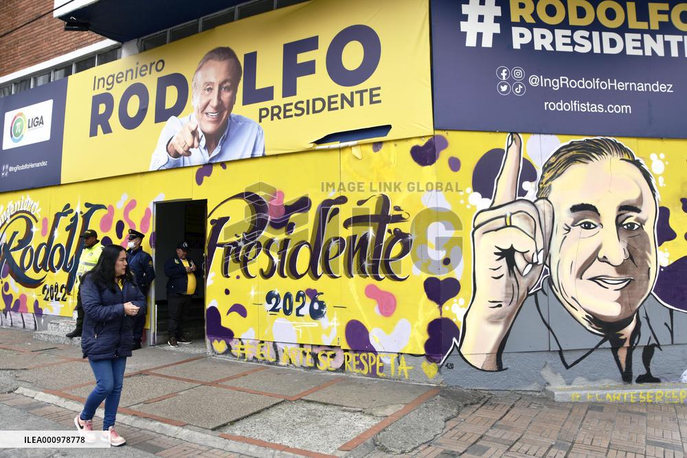 Presidential runoff election in Colombia