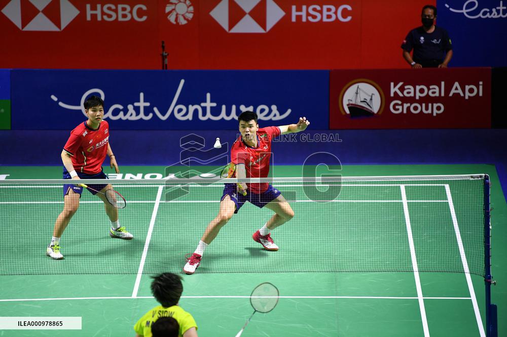 (SP)INDONESIA-JAKARTA-BADMINTON-INDONESIA OPEN 2022-MIXED DOUBLES-QUARTERFINALS