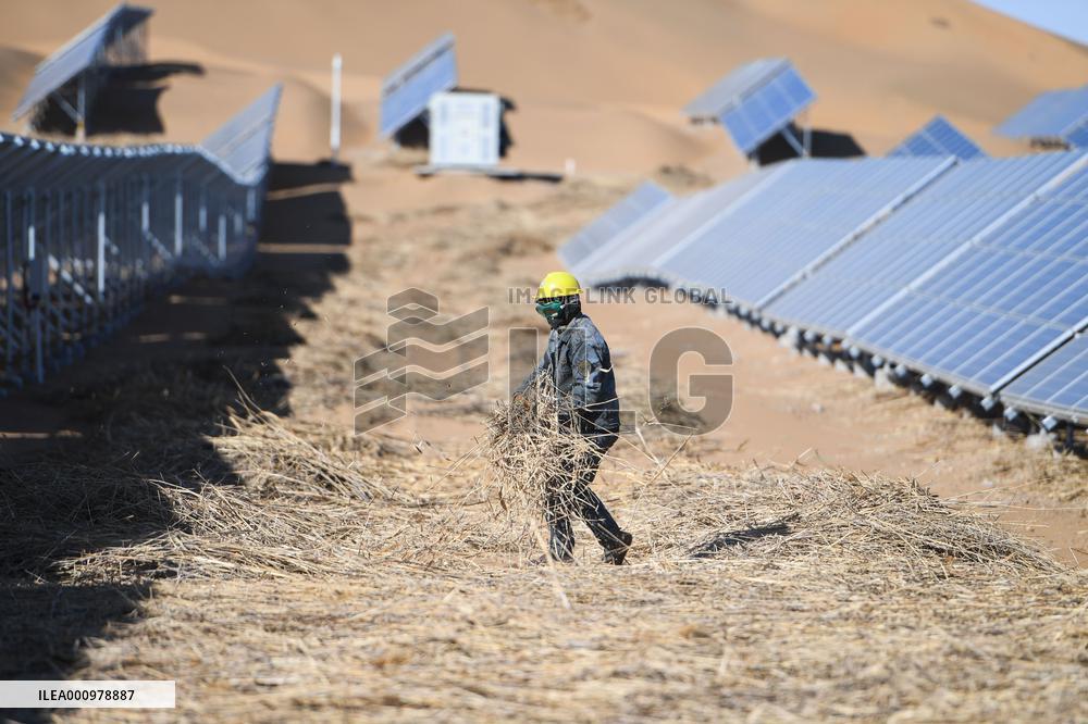 CHINA-FIGHT AGAINST DESERTIFICATION