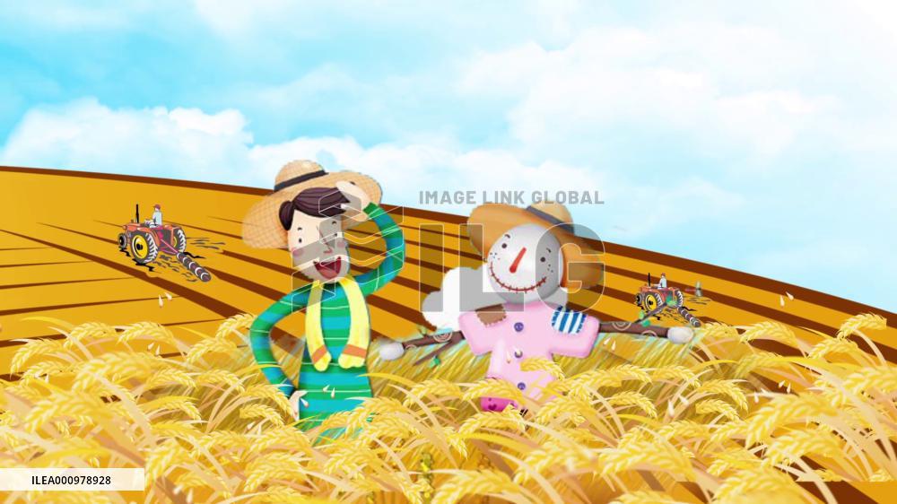 New technology applied in farming in E China