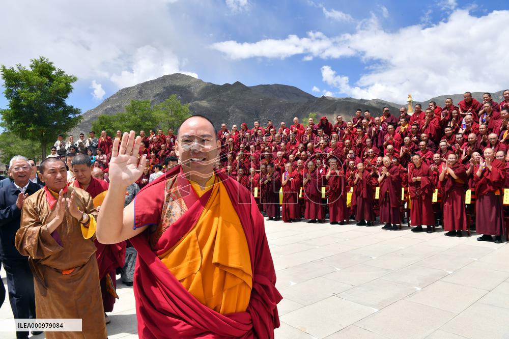 CHINA-TIBET-PANCHEN RINPOCHE-BUDDHISM ACADEMY-VISIT (CN)