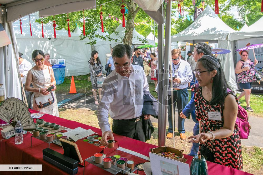 U.S.-PHILADELPHIA-FLOWER SHOW-CHINA DAY EVENT