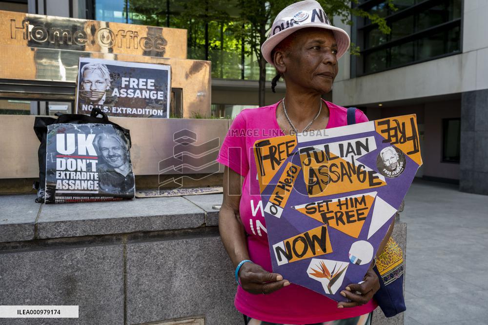 BRITAIN-LONDON-JULIAN ASSANGE-EXTRADITION