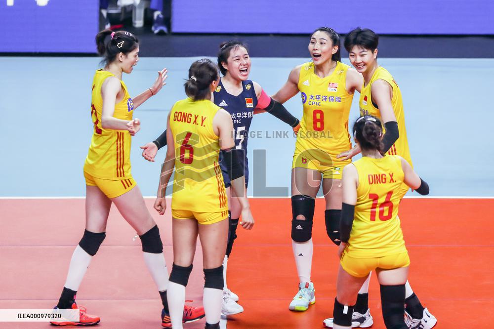 (SP)PHILIPINES-QUEZON CITY-VOLLEYBALL-NATIONS LEAGUE-CHN VS USA
