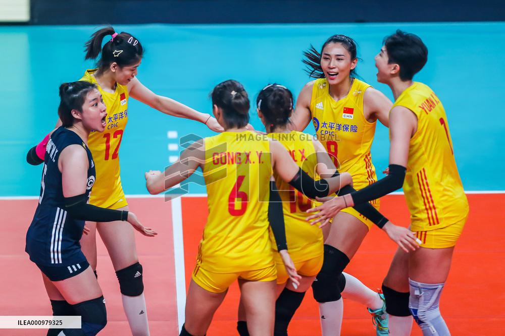 (SP)PHILIPINES-QUEZON CITY-VOLLEYBALL-NATIONS LEAGUE-CHN VS USA