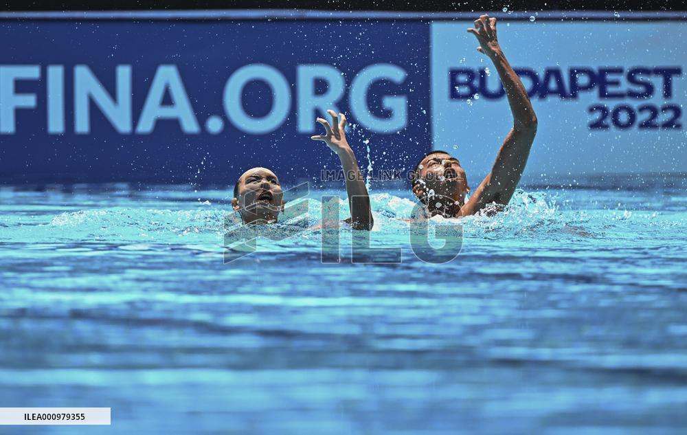(SP)HUNGARY-BUDAPEST-FINA WORLD CHAMPIONSHIPS-ARTISTIC SWIMMING