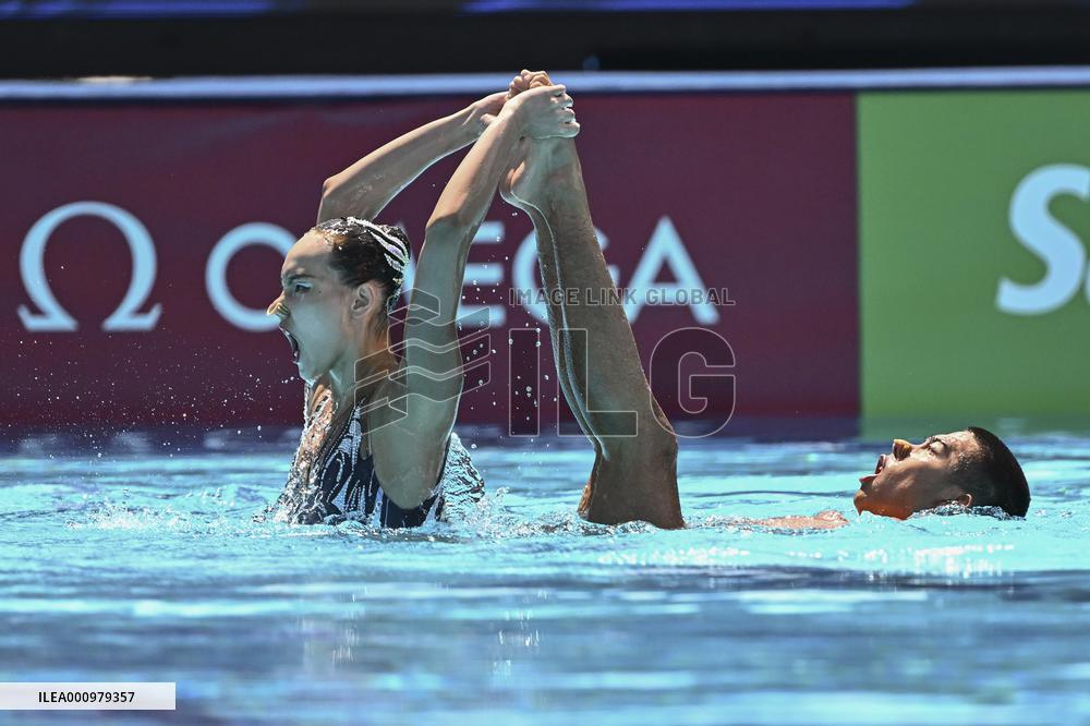 (SP)HUNGARY-BUDAPEST-FINA WORLD CHAMPIONSHIPS-ARTISTIC SWIMMING