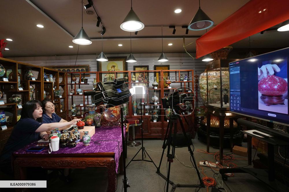 CHINA-BEIJING-LIVESTREAMING-PROMOTION CAMPAIGN (CN)