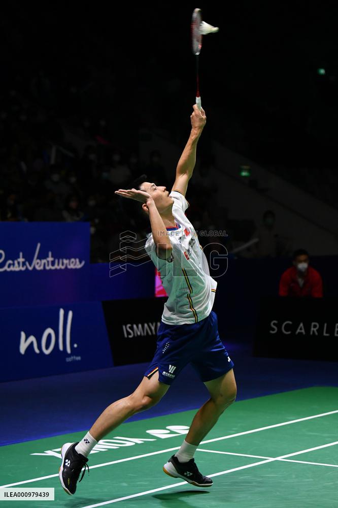 (SP)INDONESIA-JAKARTA-BADMINTON-INDONESIA OPEN 2022-MEN'S SINGLES-SEMIFINALS