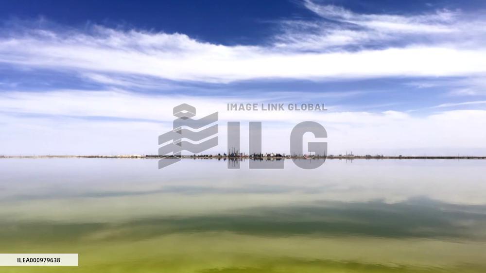 Green development of Chinese largest salt lake helps boost productivity