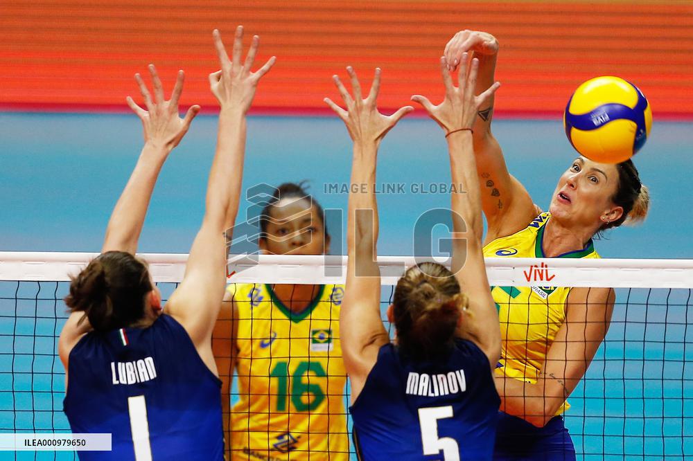 (SP)BRAZIL-BRASILIA-VOLLEYBALL-NATIONS LEAGUE-BRA VS ITA