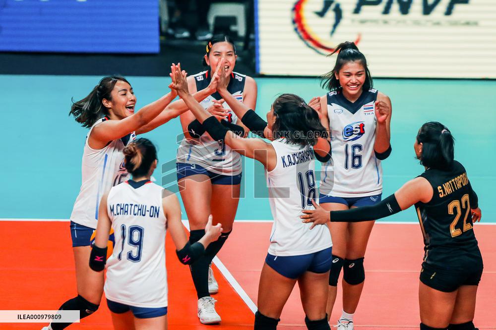 (SP)PHILIPINES-QUEZON CITY-VOLLEYBALL-NATIONS LEAGUE-USA VS THA