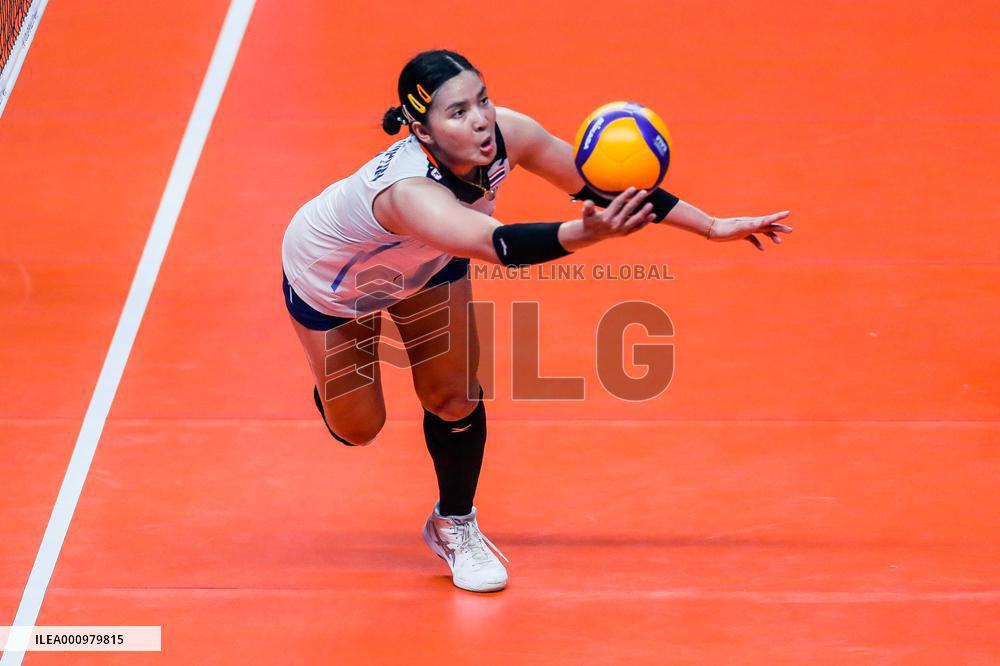 (SP)PHILIPINES-QUEZON CITY-VOLLEYBALL-NATIONS LEAGUE-USA VS THA