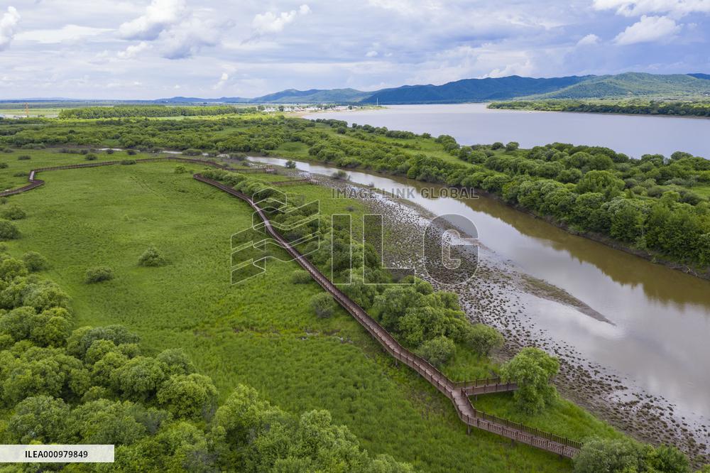CHINA-HEILONGJIANG-WUSULI RIVER-SCENERY (CN)