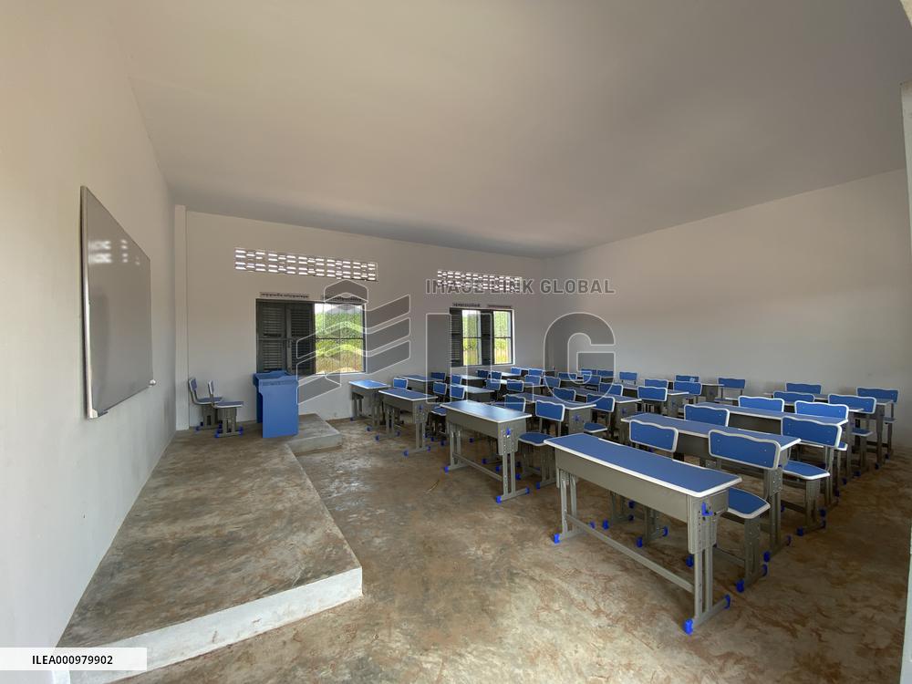 CAMBODIA-ODDAR MEANCHEY-CHINESE-AIDED SCHOOL-INAUGURAITON