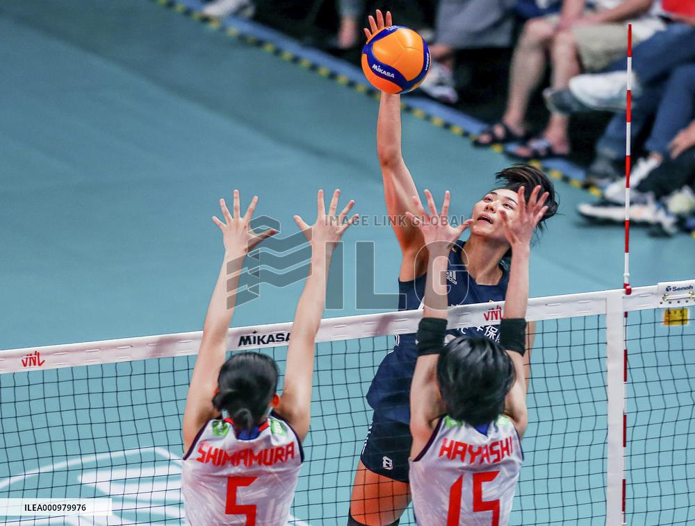 (SP)PHILIPINES-QUEZON CITY-VOLLEYBALL-NATIONS LEAGUE-CHINA VS JAPAN
