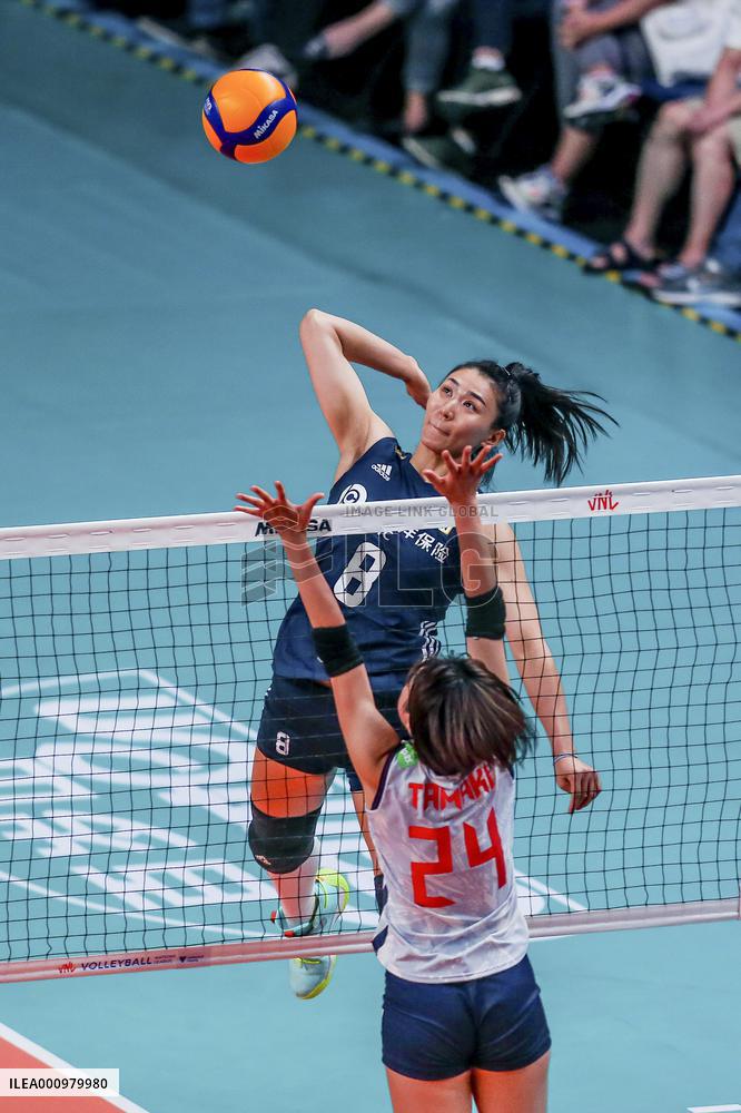 (SP)PHILIPINES-QUEZON CITY-VOLLEYBALL-NATIONS LEAGUE-CHINA VS JAPAN