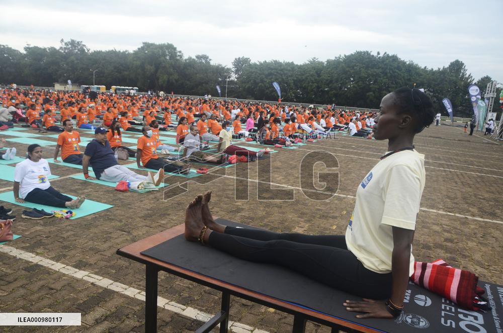 UGANDA-KAMPALA-INT'L YOGA DAY