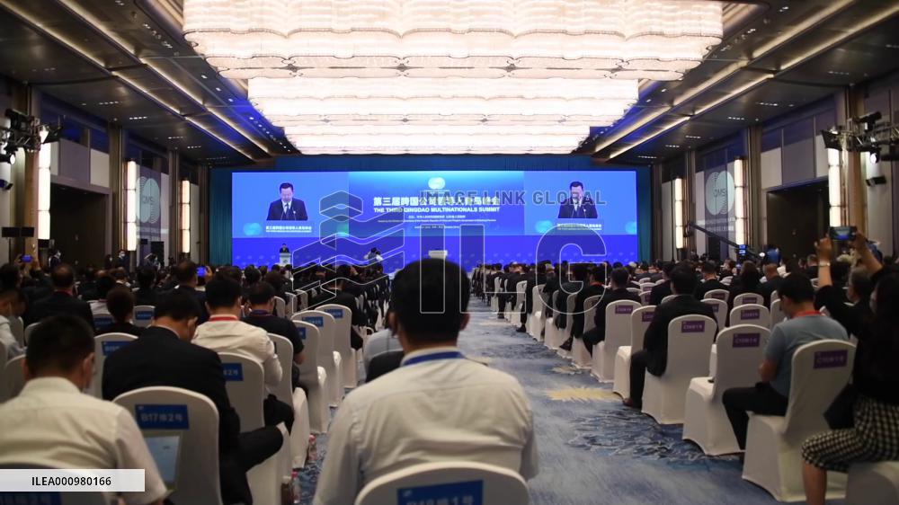 Leaders of multinationals attend summit in China's Qingdao