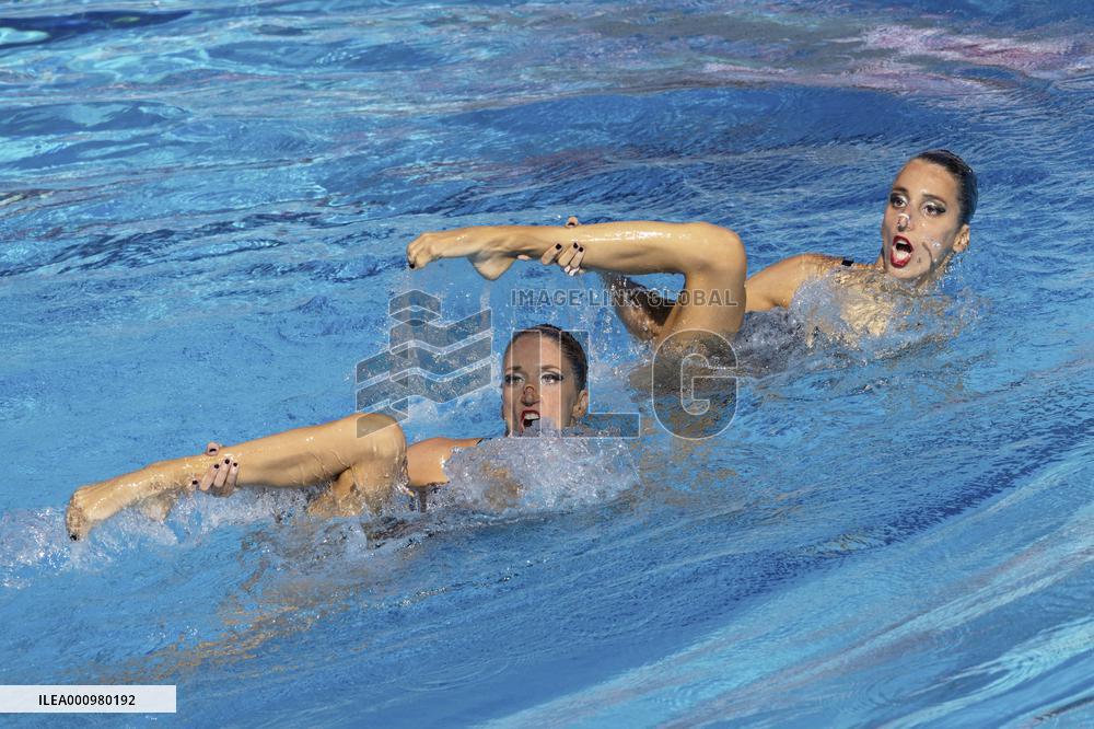 (SP)HUNGARY-BUDAPEST-FINA WORLD CHAMPIONSHIPS-ARTISTIC SWIMMING