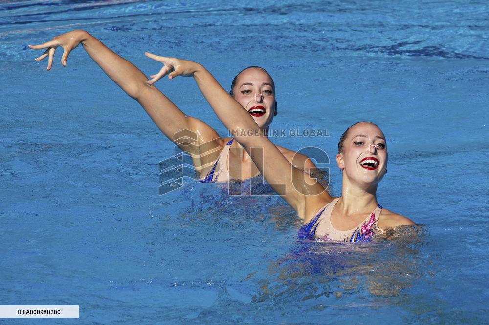 (SP)HUNGARY-BUDAPEST-FINA WORLD CHAMPIONSHIPS-ARTISTIC SWIMMING
