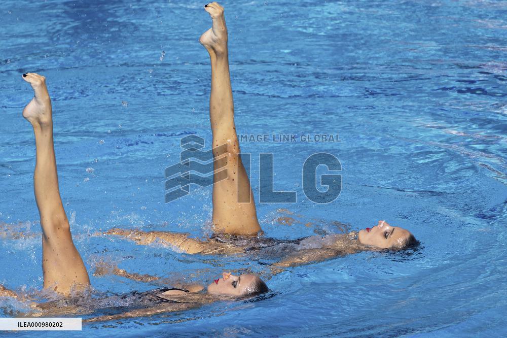 (SP)HUNGARY-BUDAPEST-FINA WORLD CHAMPIONSHIPS-ARTISTIC SWIMMING