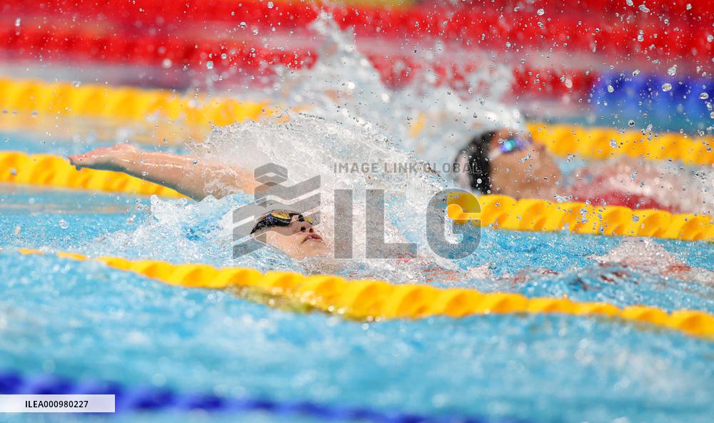 (SP)HUNGARY-BUDAPEST-FINA WORLD CHAMPIONSHIPS-WOMEN'S 100M BACKSTROKE