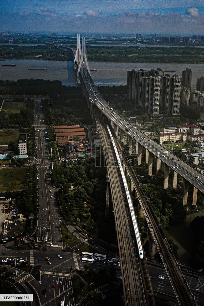 CHINA-HUBEI-WUHAN-TRAIN SPEED-RAISE (CN)