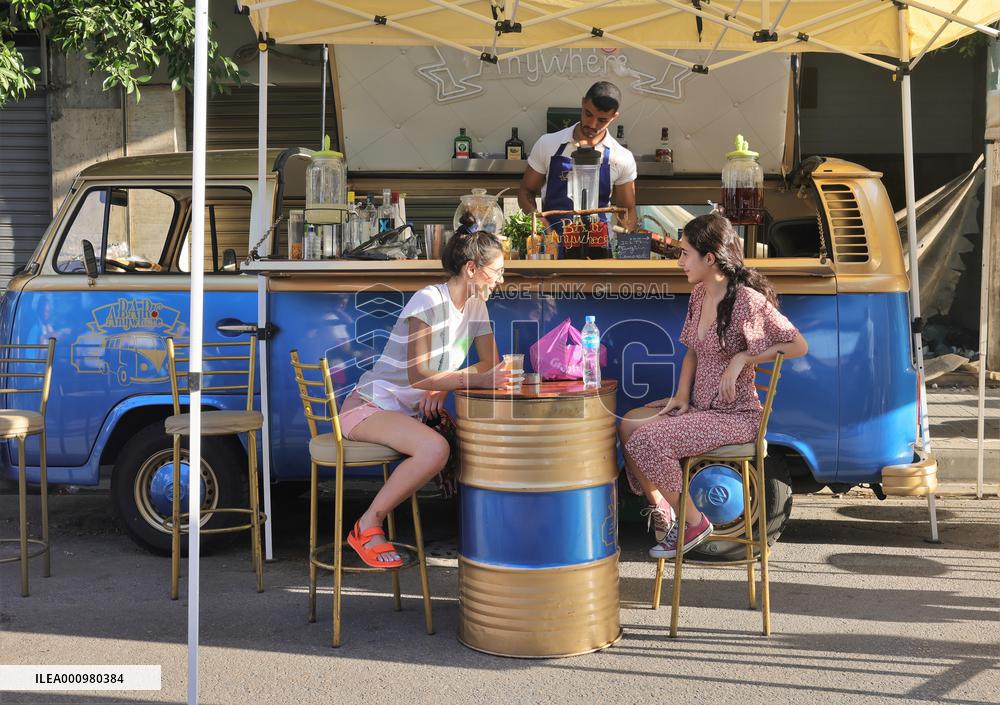 LEBANON-BEIRUT-STREET FESTIVAL-MARKET