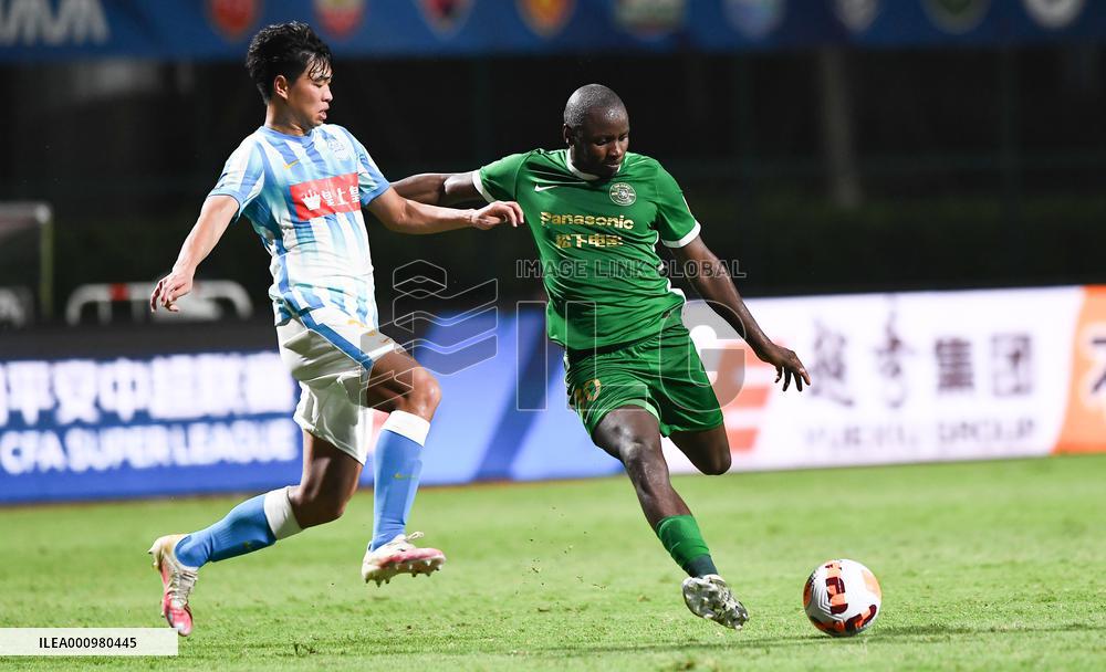 (SP)CHINA-HAIKOU-FOOTBALL-CSL-ZHEJIANG VS GUANGZHOU CITY (CN)