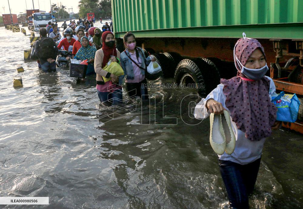 INDONESIA-SEMARANG-FLOOD