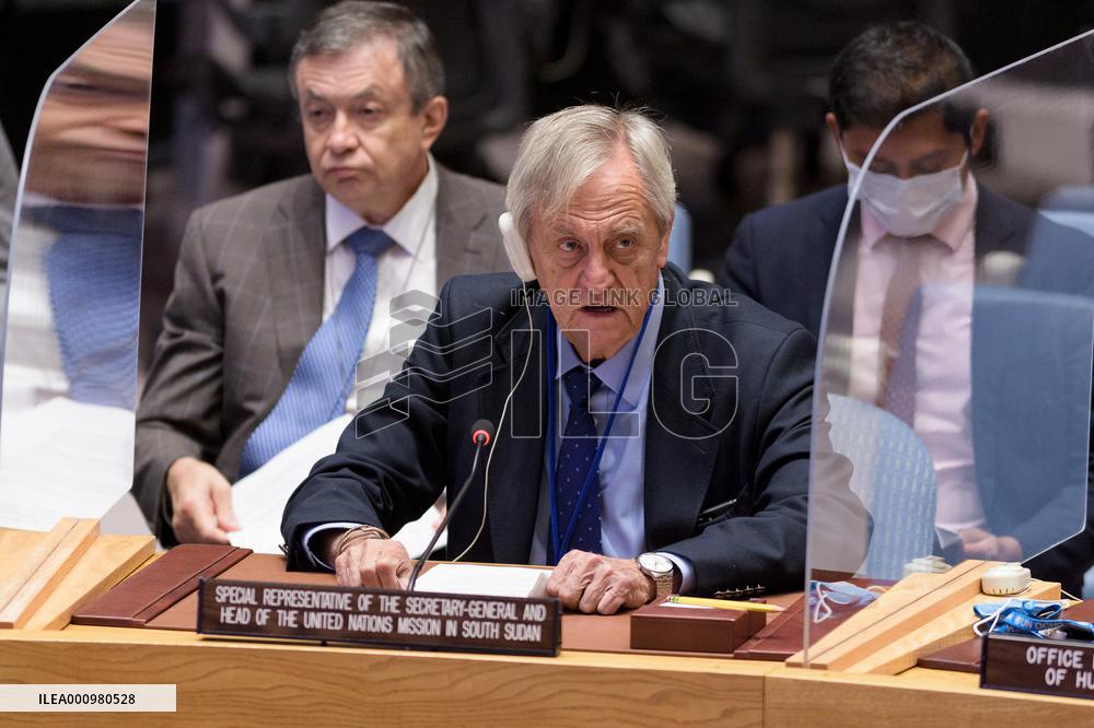 UN-SECURITY COUNCIL-SOUTH SUDAN-MEETING