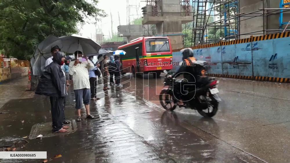 Rain lashes parts of Mumbai as monsoon season starts